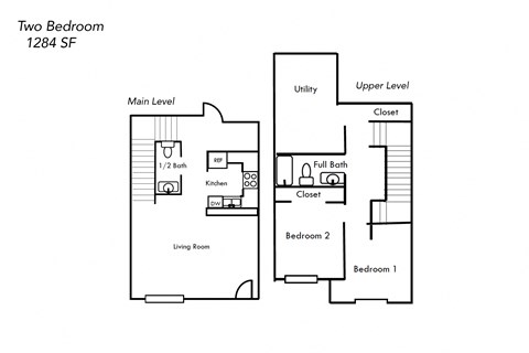621 & 625 Park Row Street 1-3 Beds Townhouse, Affordable for Rent - Photo Gallery 10